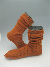 Load image into Gallery viewer, Crew Sock-Extra Lg. (M 12-14) Mostly Mohair