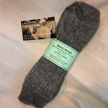 Load image into Gallery viewer, Crew Sock-Extra Lg. (M 12-14) Mostly Mohair