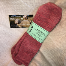 Load image into Gallery viewer, Crew Sock-Extra Lg. (M 12-14) Mostly Mohair