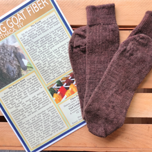 Load image into Gallery viewer, Crew Sock-Extra Lg. (M 12-14) Mostly Mohair