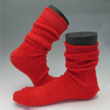 Load image into Gallery viewer, Crew Sock-Extra Lg. (M 12-14) Mostly Mohair