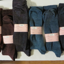 Load image into Gallery viewer, Crew Sock-Large (W 10.5-13/M 9-11.5)Mostly Mohair