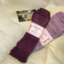 Load image into Gallery viewer, Crew Sock-Large (W 10.5-13/M 9-11.5)Mostly Mohair