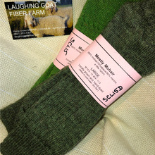 Load image into Gallery viewer, Crew Sock-Large (W 10.5-13/M 9-11.5)Mostly Mohair
