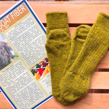 Load image into Gallery viewer, Crew Sock-Large (W 10.5-13/M 9-11.5)Mostly Mohair
