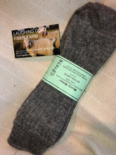 Load image into Gallery viewer, Crew Sock-Extra Lg. (M 12-14) Mostly Mohair
