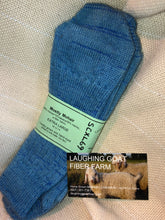 Load image into Gallery viewer, Crew Sock-Extra Lg. (M 12-14) Mostly Mohair