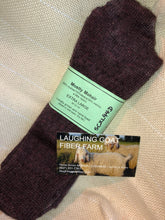 Load image into Gallery viewer, Crew Sock-Extra Lg. (M 12-14) Mostly Mohair