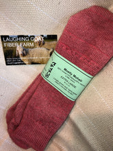 Load image into Gallery viewer, Crew Sock-Extra Lg. (M 12-14) Mostly Mohair