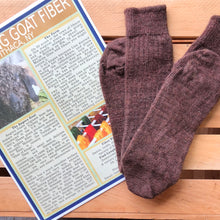 Load image into Gallery viewer, Crew Sock-Extra Lg. (M 12-14) Mostly Mohair