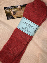 Load image into Gallery viewer, Crew Sock -Small (W 4-6.5) Mostly Mohair