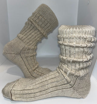 Crew Sock-Extra Lg. (M 12-14) Mostly Mohair