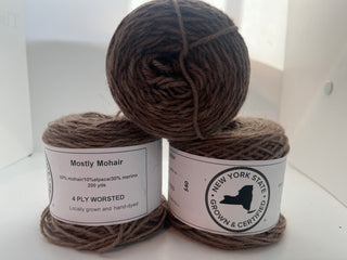 Yarn-Mohair/Merino/Alpaca Blend-Worsted