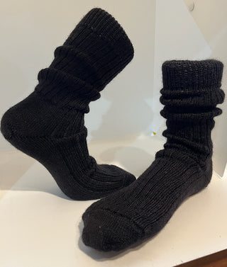 Crew Sock-Extra Lg. (M 12-14) Mostly Mohair