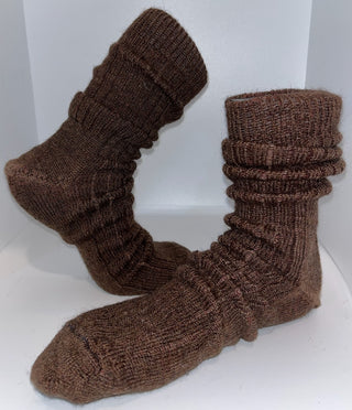 Crew Sock-Extra Lg. (M 12-14) Mostly Mohair