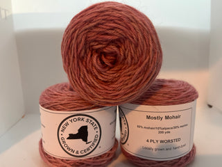 Yarn-Mohair/Merino/Alpaca Blend-Worsted
