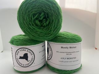 Yarn-Mohair/Merino/Alpaca Blend-Worsted