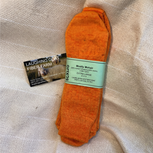 Load image into Gallery viewer, Crew Sock-Extra Lg. (M 12-14) Mostly Mohair
