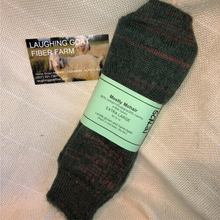Load image into Gallery viewer, Crew Sock-Extra Lg. (M 12-14) Mostly Mohair
