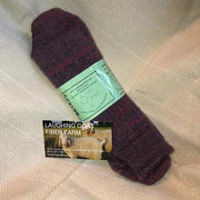 Load image into Gallery viewer, Crew Sock-Extra Lg. (M 12-14) Mostly Mohair
