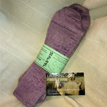Load image into Gallery viewer, Crew Sock-Extra Lg. (M 12-14) Mostly Mohair
