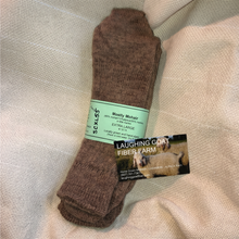 Load image into Gallery viewer, Crew Sock-Extra Lg. (M 12-14) Mostly Mohair

