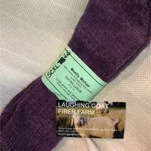 Load image into Gallery viewer, Crew Sock-Extra Lg. (M 12-14) Mostly Mohair
