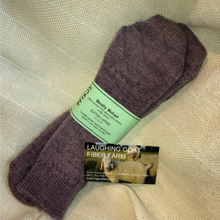 Load image into Gallery viewer, Crew Sock-Extra Lg. (M 12-14) Mostly Mohair
