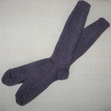 Load image into Gallery viewer, Crew Sock-Extra Lg. (M 12-14) Mostly Mohair
