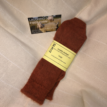 Load image into Gallery viewer, Crew Sock-Extra Lg. (M 12-14) Mostly Mohair
