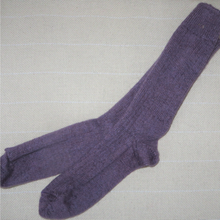 Load image into Gallery viewer, Crew Sock-Extra Lg. (M 12-14) Mostly Mohair
