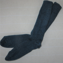 Load image into Gallery viewer, Crew Sock-Extra Lg. (M 12-14) Mostly Mohair
