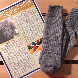 Crew Sock -Small (W 4-6.5)  Mostly Mohair