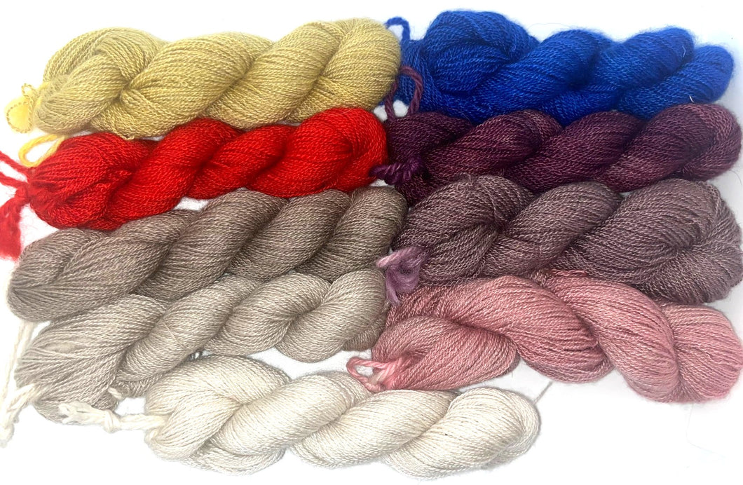 Yarn!  100% Cashmere Yarn from our farm!
