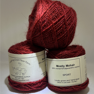 Yarn!  Sport Mohair/Alpaca Blends