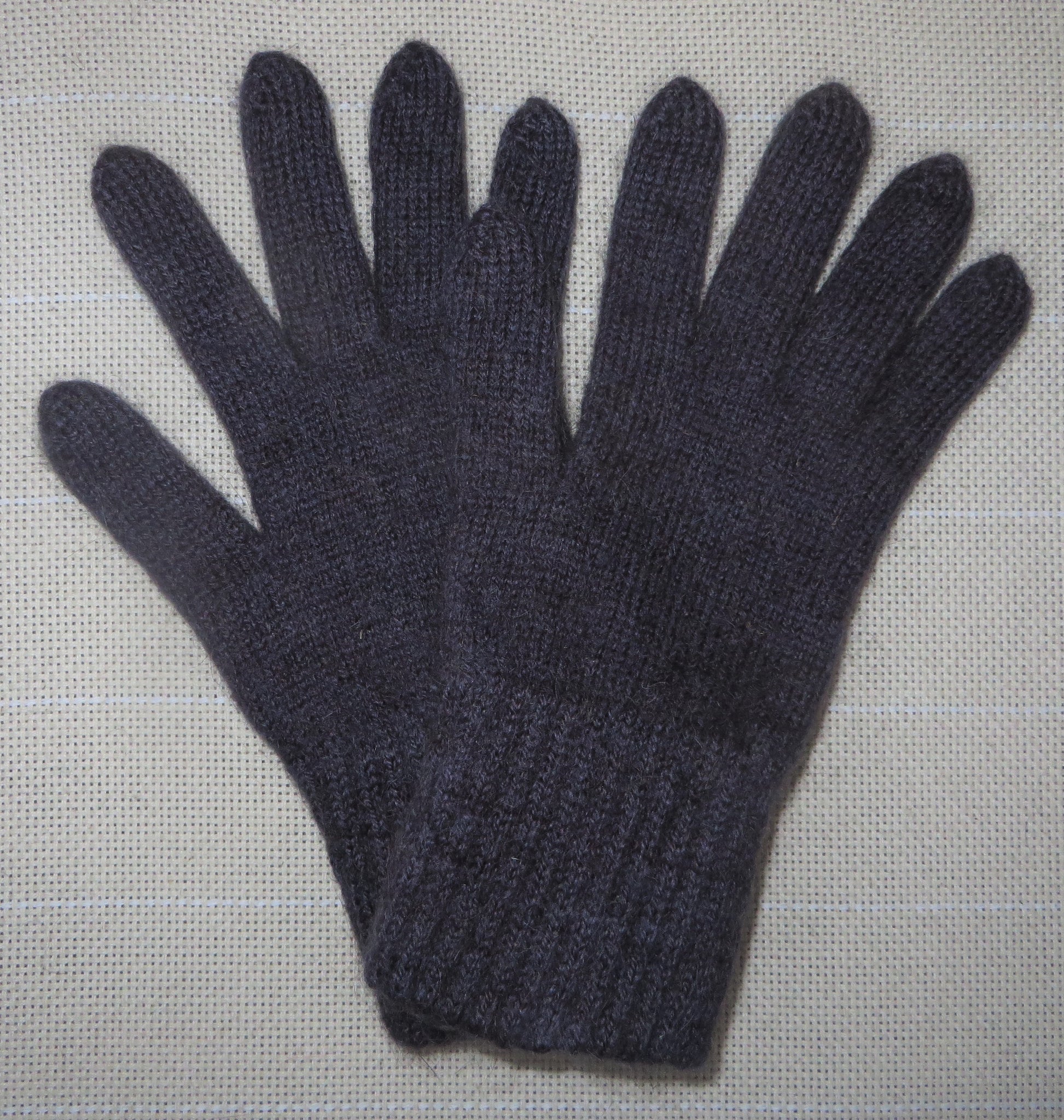 mohair handschuhe Gloves-Medium-Mostly Mohair – Laughing Goat Fiber Farm