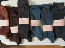 Load image into Gallery viewer, Crew Sock-Large (W 10.5-13/M 9-11.5)Mostly Mohair
