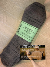 Load image into Gallery viewer, Crew Sock-Extra Lg. (M 12-14) Mostly Mohair
