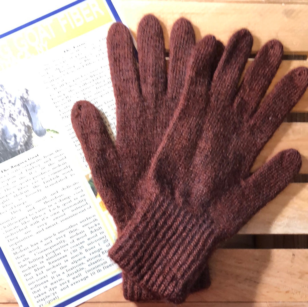 Gloves-Medium-Mostly Mohair – Laughing Goat Fiber Farm