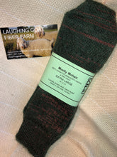 Load image into Gallery viewer, Crew Sock-Extra Lg. (M 12-14) Mostly Mohair
