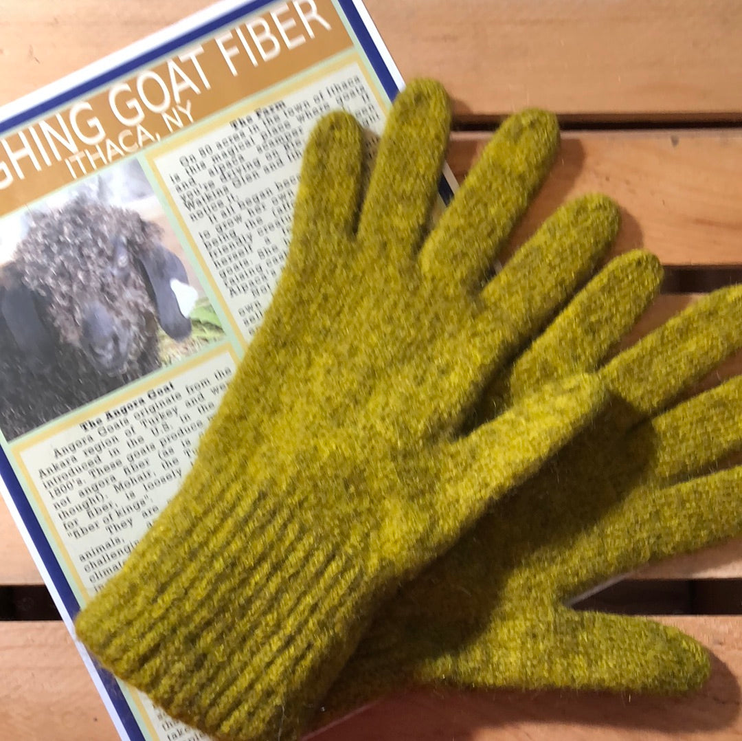 mohair handschuhe Gloves-Medium-Mostly Mohair – Laughing Goat Fiber Farm